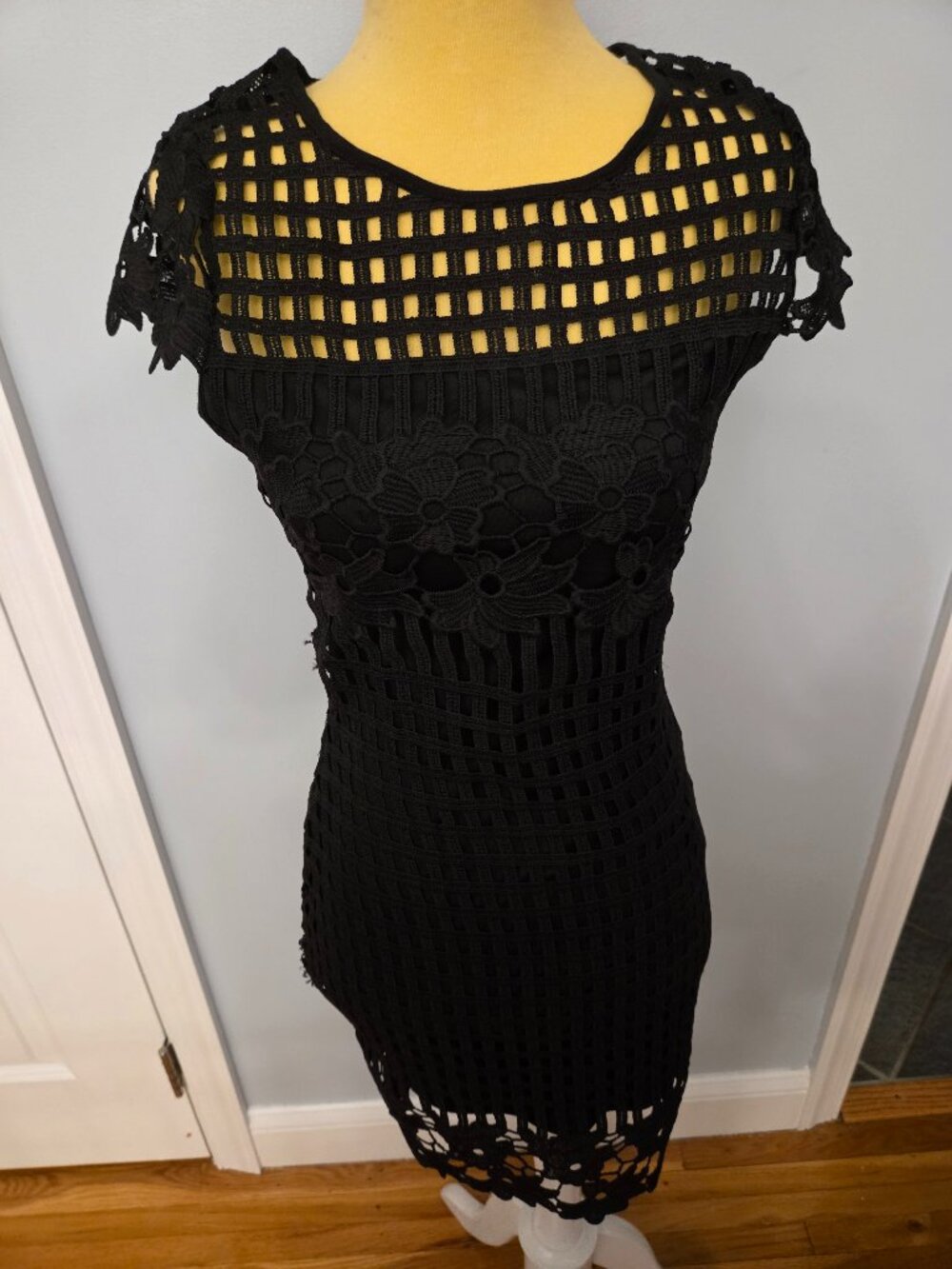Charlotte Russe Cutout Black Dress